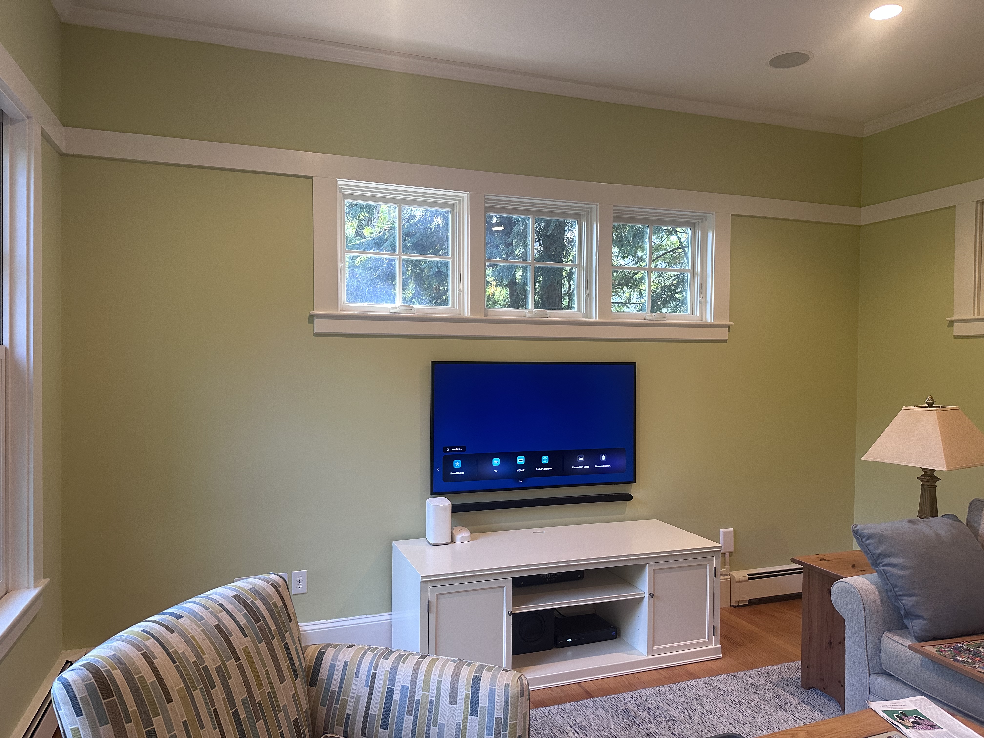 Living room transformation